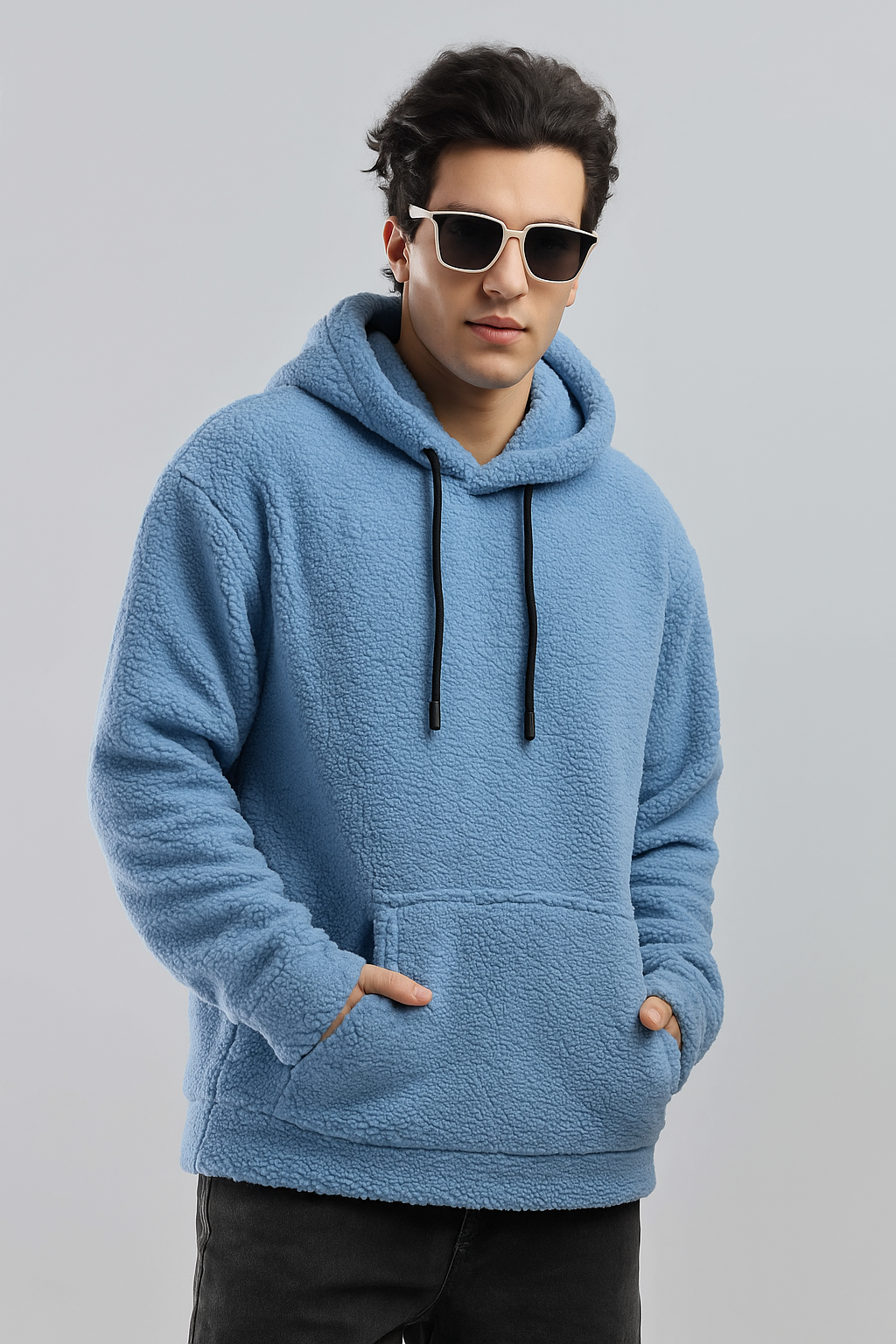 Arctic Soft Hoodie – Sky Blue